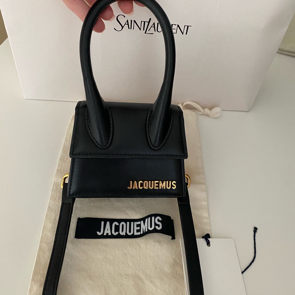 Jacquemus Black Le Chiquito Mini Bag.